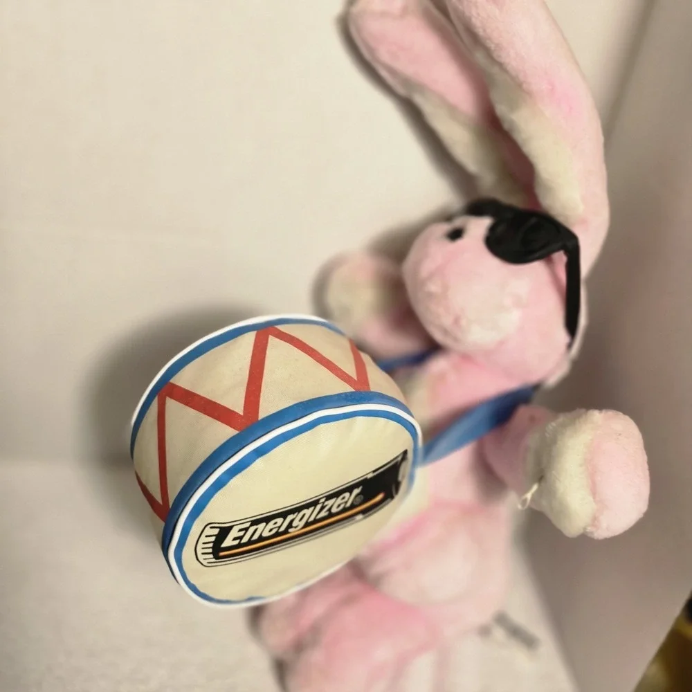 Vintage‎ 1996 Energizer Bunny Plush Eveready Battery Promo – Drum & Shades